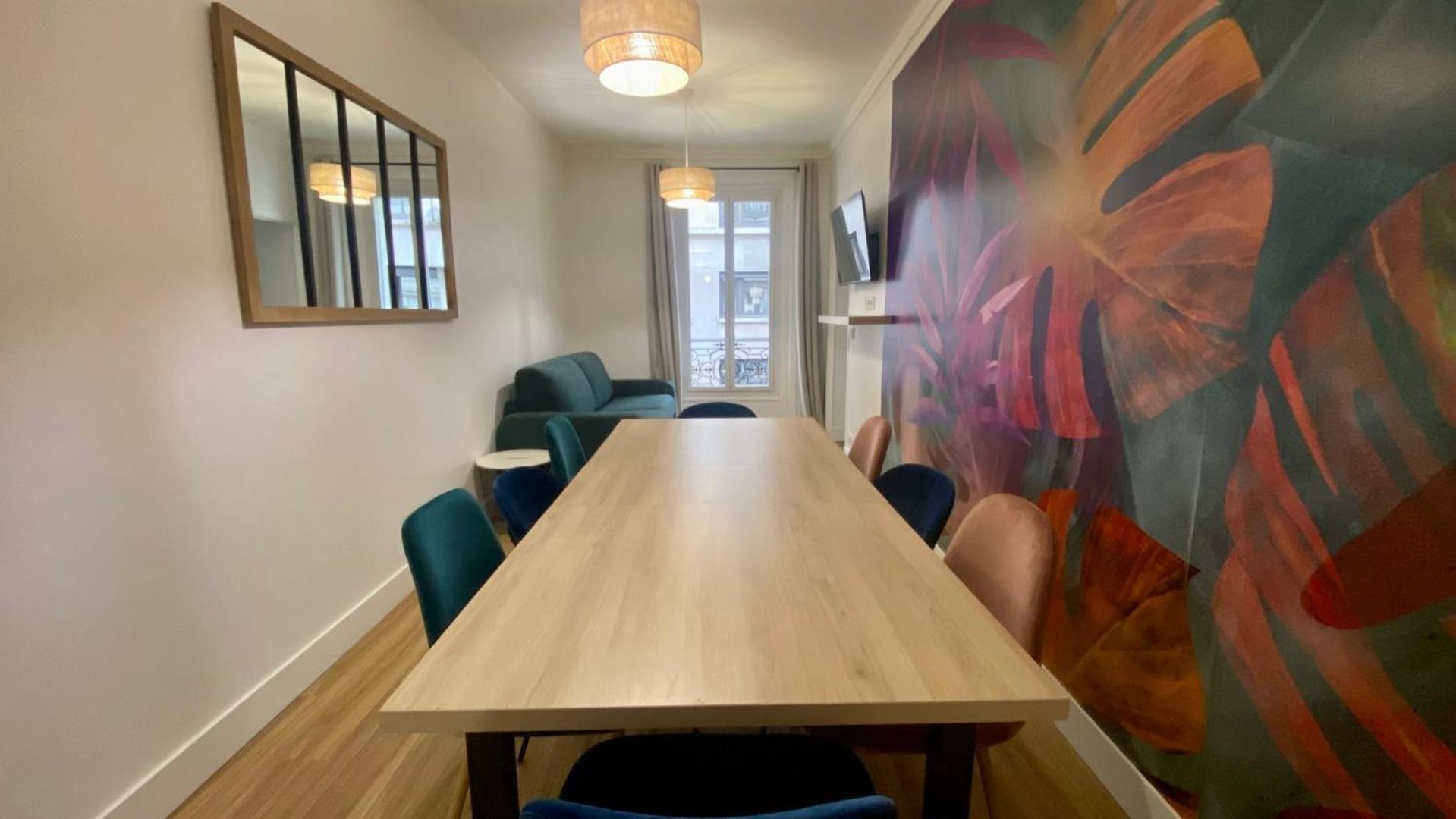 Appartement Lumineux Proche Saint-Lazare - 8P Paris Luaran gambar